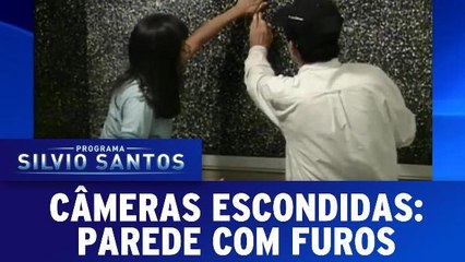 Câmeras Escondidas:Parede com Furos
