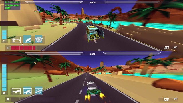 Motor Strike: Immortal Legends - Gameplay pantalla partida