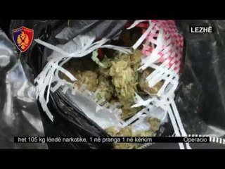 Ora News - Sekuestrohen 105 kg kanabis, një u arrestua, një në kërkim