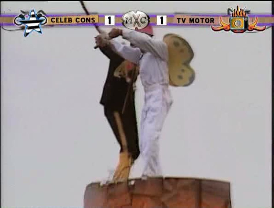 Most Extreme Elimination Challenge - S 4 E 11 - Celebrity Justice vs. TV Motor Shows