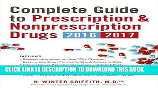 Read Now Complete Guide to Prescription   Nonprescription Drugs 2016-2017 PDF Book