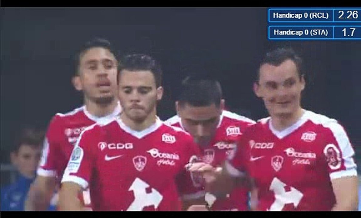 Neal Maupay Goal HD - Brest 1 - 1	 Lens 31.10.2016