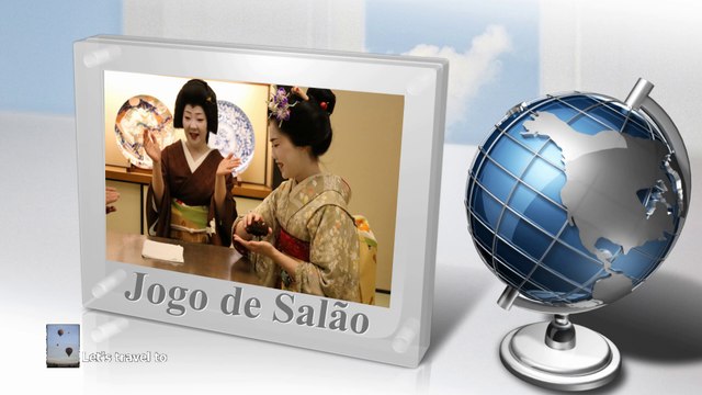 MAIKO E GEIKO - JOGO DE SALÃO - GION - KYOTO - JAPÃO
