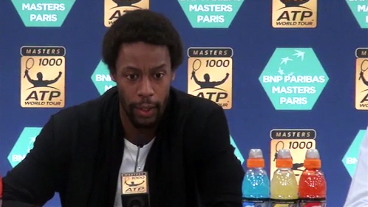 ATP - BNPPM 2016 - Gaël Monfils et son recadrage sur ses blessures