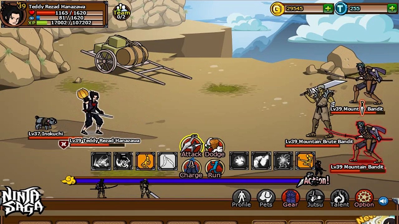 Ninja Saga Halloween Before Jounin Part 2