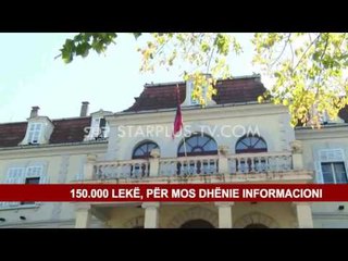 MUNGESA E TRANSPARENCËS, GJOBITET BASHKIA SHKODËR