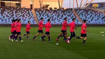 Gabri: “Contra el Manchester City espero un partit molt igualat”.