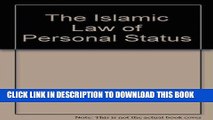 [PDF] Islamic Law of Personal Status Popular Online