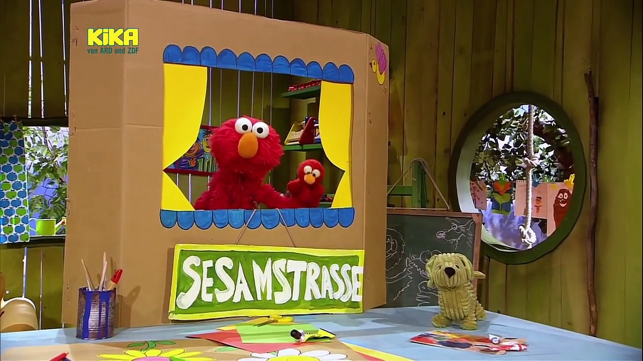 Sesamstraße - Ernie und Bert spielen ein Märchen | Mehr auf KiKA.de