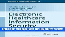 [READ] EBOOK Electronic Healthcare Information Security (Advances in Information Security) BEST