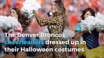This dinosaur cheerleader is the real MVP of Broncos-Chargers game