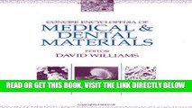 [FREE] EBOOK Concise Encyclopaedia of Medical and Dental Materialst (Advances in Materials Science