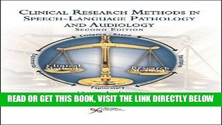 [FREE] EBOOK Clinical Research Methods in Speech-Language Pathology and Audiology BEST COLLECTION