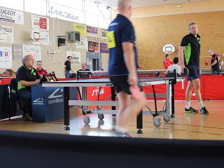 Finale de David (Chailloué) avec Christophe en coach et JP à l'arbitrage.