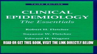 [FREE] EBOOK Clinical Epidemiology ONLINE COLLECTION