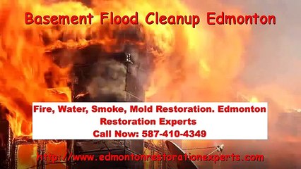 Basement Flood Cleanup Edmonton
