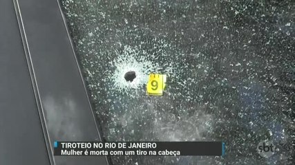 Mulher é morta durante tiroteio no Rio de Janeiro