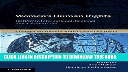 [PDF] Women s Human Rights: CEDAW in International, Regional and National Law (Studies on Human