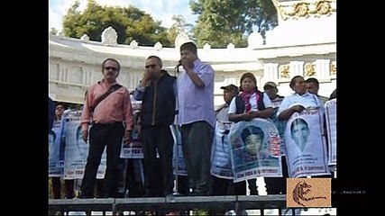 Mitin Ayotzinapa 25 meses parte 1