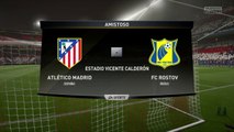 Atlético Madrid vs FC Rostov Fifa 17 Champions League Gameplay HD Full Match Partido completo