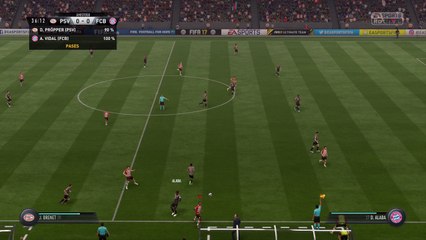 PSV Eindhoven vs Bayern Munich Fifa 17 Champions League Gameplay HD Full Match Partido completo