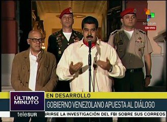Maduro agradece actores internacionales para diálogo con la oposición