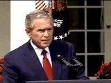 Bush parle d'explosifs dans des tours...WTC ?
