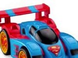 superman coches de juguetes, dibujos animados para niños