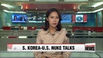 South Korea, U.S. chief nuclear envoys discuss N. Korea's nuclear threat Tuesday