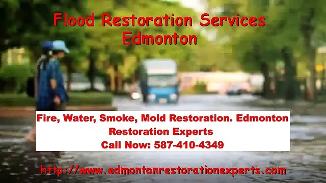 Flood Restoration Services Edmonton