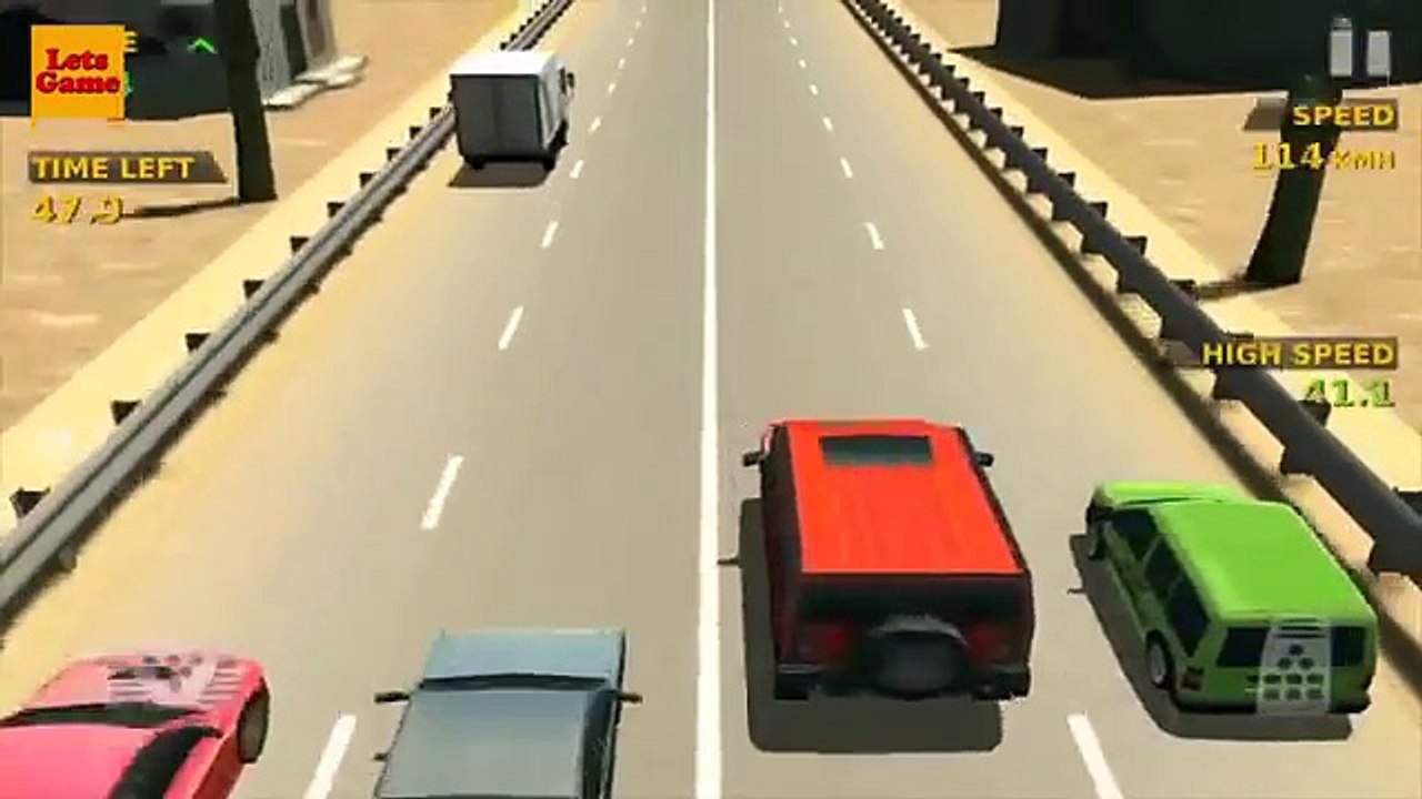 Jeux de course de voiture - dessin animé cars