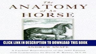 [FREE] EBOOK The Anatomy of an Horse: A Faithful Reproduction of the 1683 Edition BEST COLLECTION