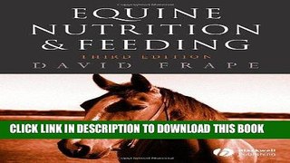 [FREE] EBOOK Equine Nutrition and Feeding BEST COLLECTION