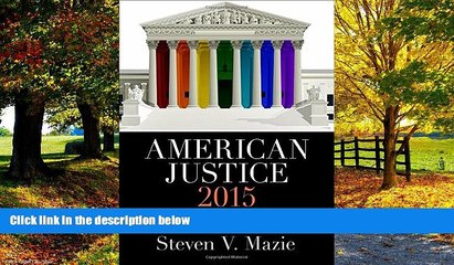 Books to Read  American Justice 2015: The Dramatic Tenth Term of the Roberts Court  Best Seller