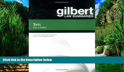 Download Video: Big Deals  Gilbert Law Summaries: Torts  Best Seller Books Best Seller