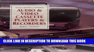 Ebook Troubleshooting   Repairing Audio   Video Cassette Players   Recorders Free Download