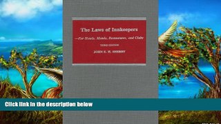 Big Deals  The Laws of Innkeepers: For Hotels, Motels, Restaurants, and Clubs  Best Seller Books