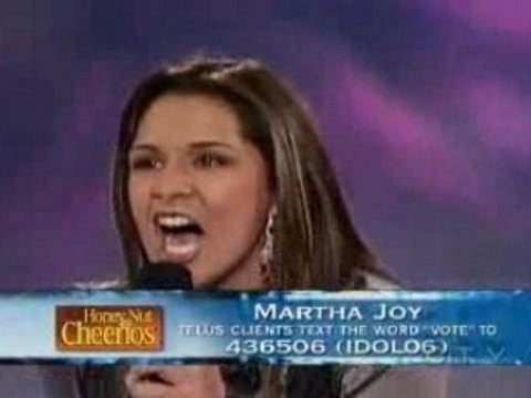 Martha Joy - Canadian Idol