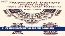 Ebook Traditional Designs from India Iron-on Transfer Patterns (Dover Iron-On Transfer Patterns)