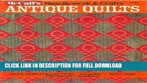 Ebook Antique Quilts (McCall s Needlework   Crafts, Heirloom Collection 24 Quilts - 1840-1930