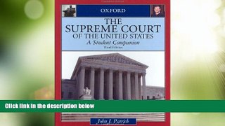 Big Deals  The Supreme Court of the United States: A Student Companion (Oxford Student Companions