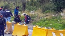 Hallan 4 cadáveres en carretera de acceso a Ciudad de México