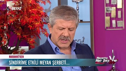 Ahmet Maranki'den sindirime etkili meyan şerbeti