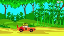 La Patrouille. Voiture de Police. Dessins animés pour enfants. Vidéo éducative