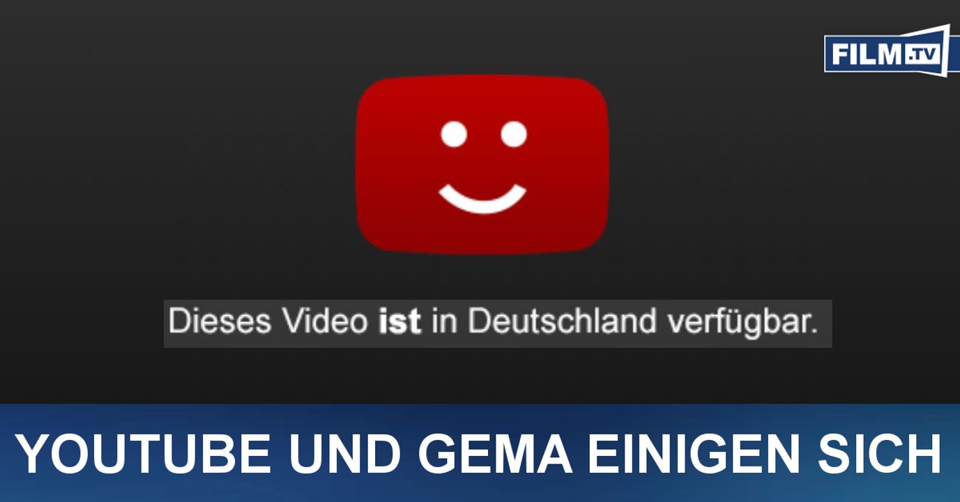YOUTUBE EINIGT SICH MIT GEMA: MUSIKVIDEOS FüR ALLE | NEWS