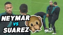 La blague de Suarez qui ne fait pas rire Neymar