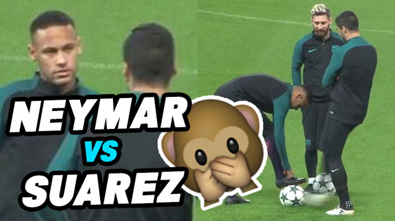 La blague de Suarez qui ne fait pas rire Neymar