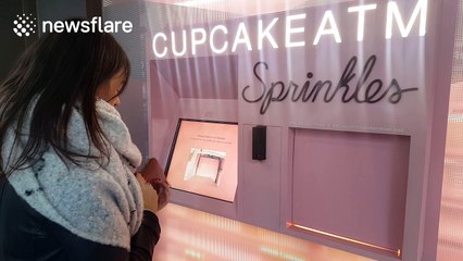 You can order cupcakes from ATMs in New York