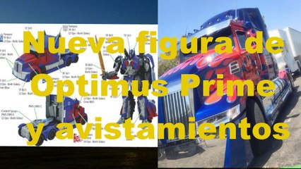 Noticias de transformers 5 parte 31 (nueva figura de optimus prime)