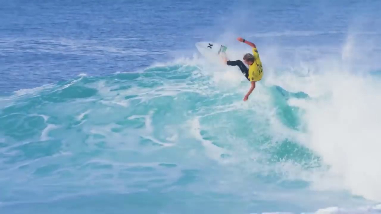 Parcours de John John Florence champion du monde de surf 2016